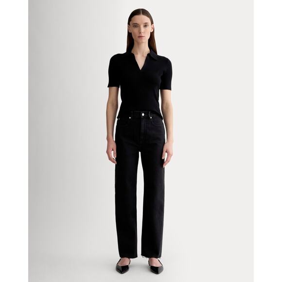 Everlane Denim - Everlane‎ the Way High Jean in Coal 27 Black